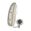 Signia Hörgerät 7AX / Charge & Go Akku / Fein Gold Signia Pure Charge&Go AX